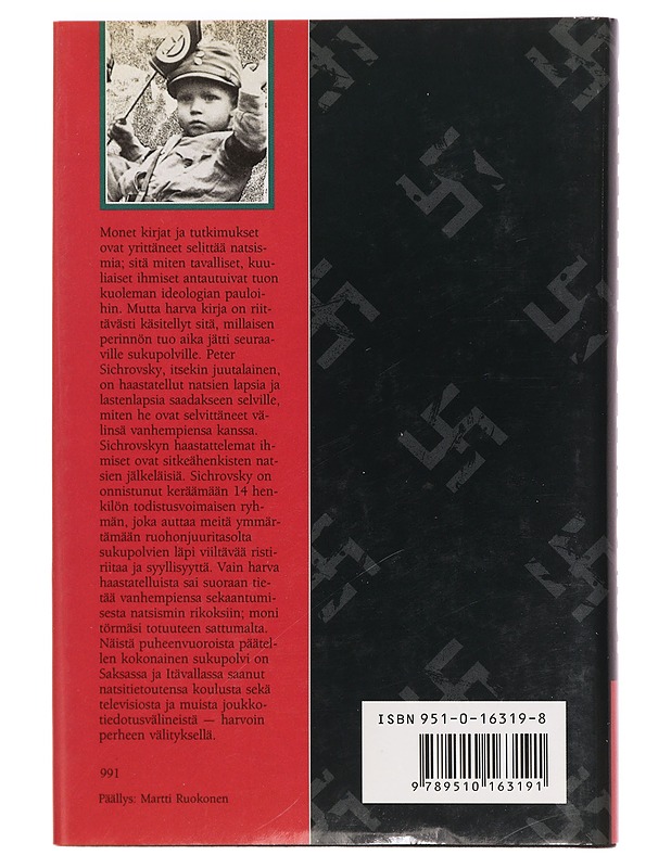 Syntynyt syylliseksi - Peter Sichrovsky - Historiakirjat - 10105389587 - 1