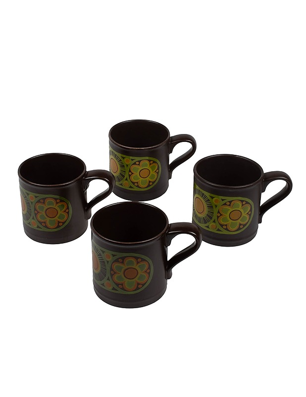 STAFFORDSHIRE POTTERIES Supermugs muki, 4 kpl - Mukit ja kahvikupit - 10105389585 - 0