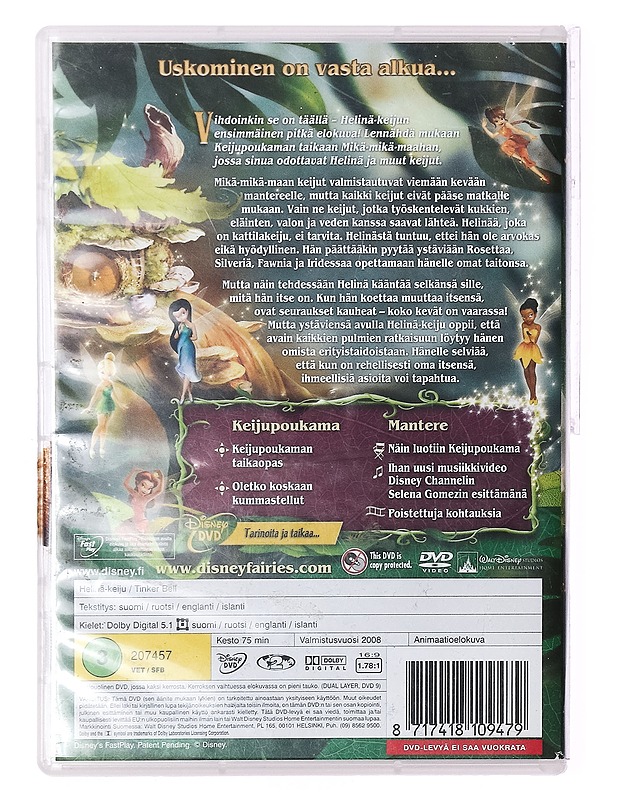 Helinä-keiju - DVD - DVD-elokuvat - 10105389599 - 1