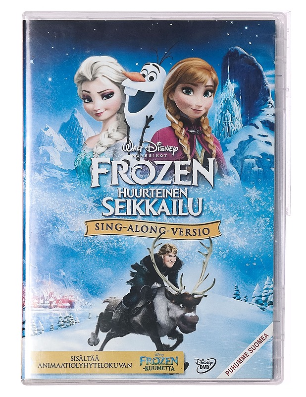Frozen: Huurteinen seikkailu: Sing Along-versio- DVD - DVD-elokuvat - 10105389737 - 0