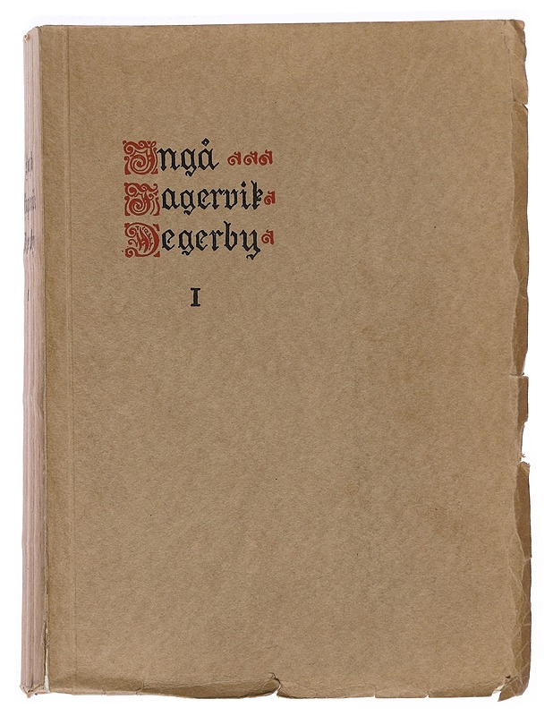 Ingå Fagervik Degerby 1-2 - Alf Brenner - Historiakirjat - 10105389765 - 0