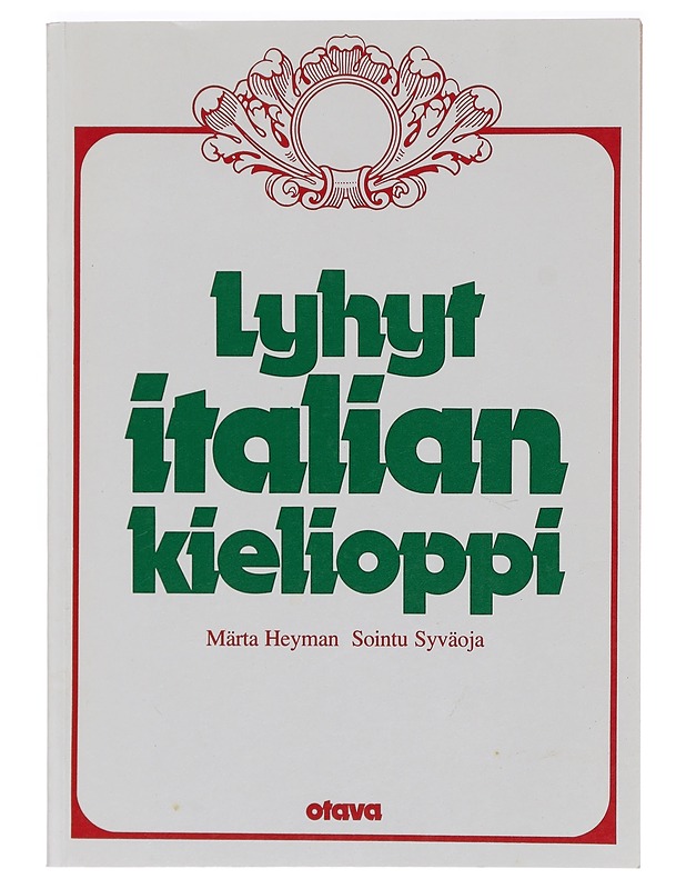 Lyhyt italian kielioppi - Heyman, Märta - Matkaoppaat ja sanakirjat - 10105389817 - 0