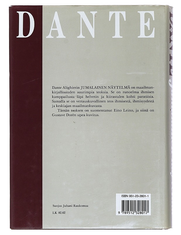 Jumalainen näytelmä - Dante Alighieri - Romaanit ja novellit - 10105389826 - 1