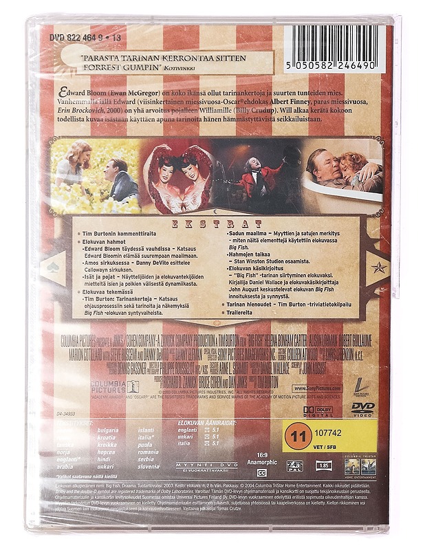 Big Fish - DVD - DVD-elokuvat - 10105389834 - 1