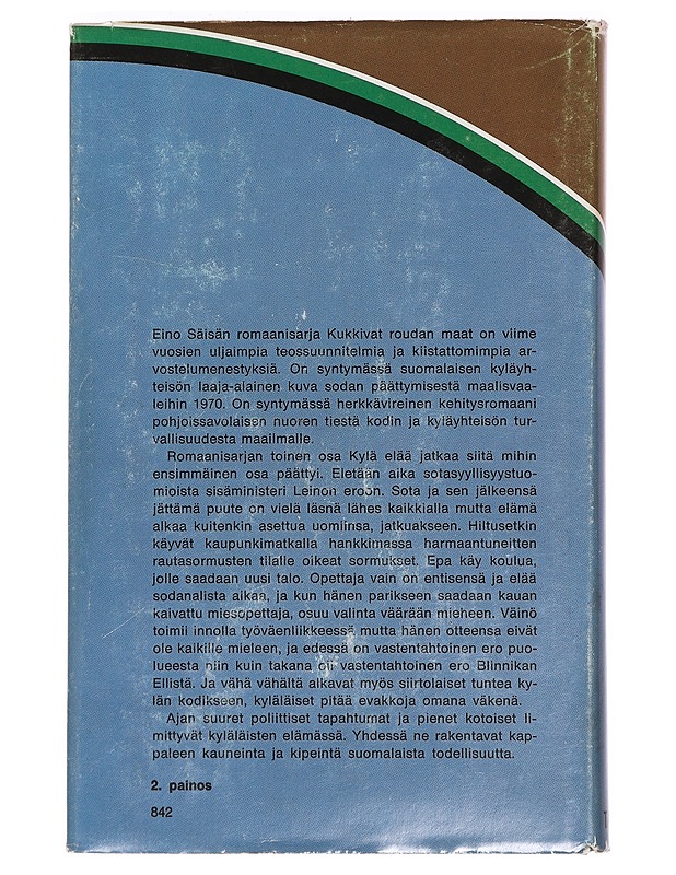 Kukkivat roudan maat 2: Kylä elää - Eino Säisä - Romaanit ja novellit - 10105389848 - 1
