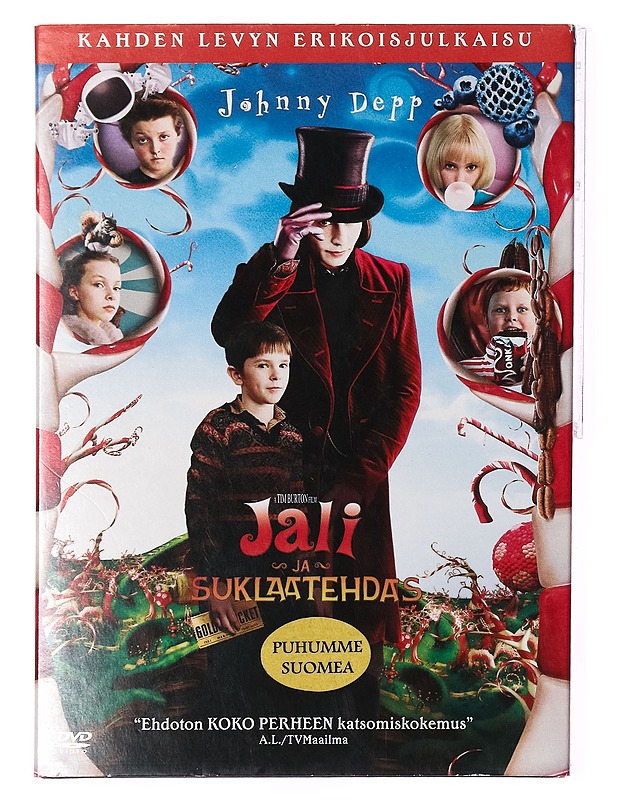 Jali ja Suklaatehdas - DVD - DVD-elokuvat - 10105389853 - 0