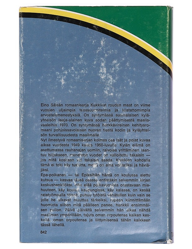 Kukkivat roudan maat 3: Isät ja pojat - Eino Säisä - Romaanit ja novellit - 10105389858 - 1