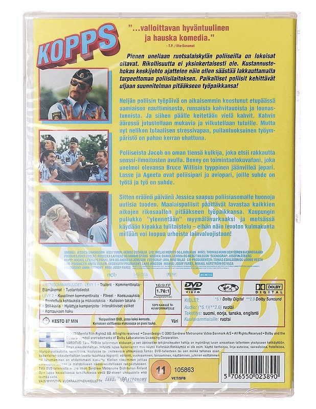 Kopps - DVD - DVD-elokuvat - 10105389973 - 1