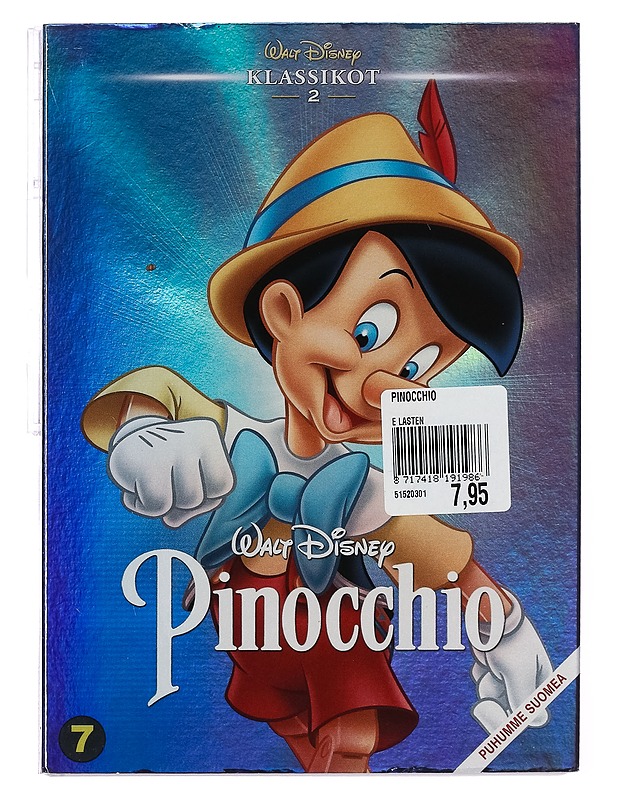 Pinocchio - DVD - DVD-elokuvat - 10105389986 - 0