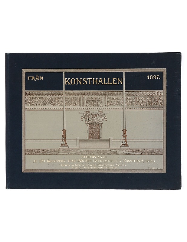 Afbildningar af 120 konstverk från 1897 års internationella konstutställning - Historiakirjat - 10105389998 - 0