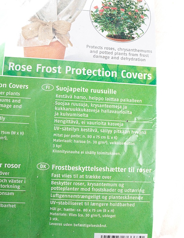 FLORABEST suojapeite ruusuille - Muut urheiluvälineet ja vapaa-aika - 10105390034 - 1