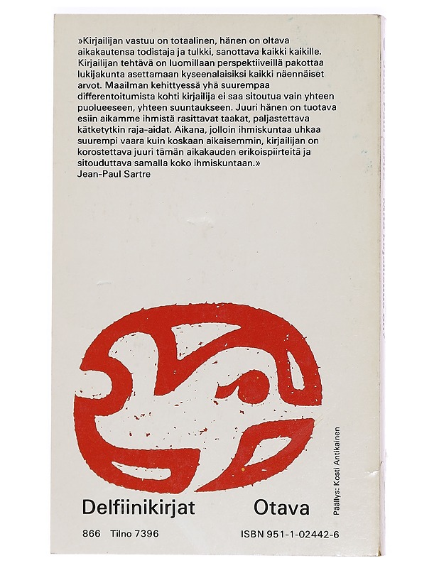 Mitä kirjallisuus on? - Jean-Paul Sartre - Tietokirjat - 10105390036 - 1