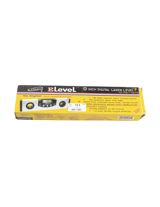 IGAGING ELevel 9 tuuman digitaalinen laserlinjain - Muut urheiluvälineet ja vapaa-aika - 10105390065 - 0