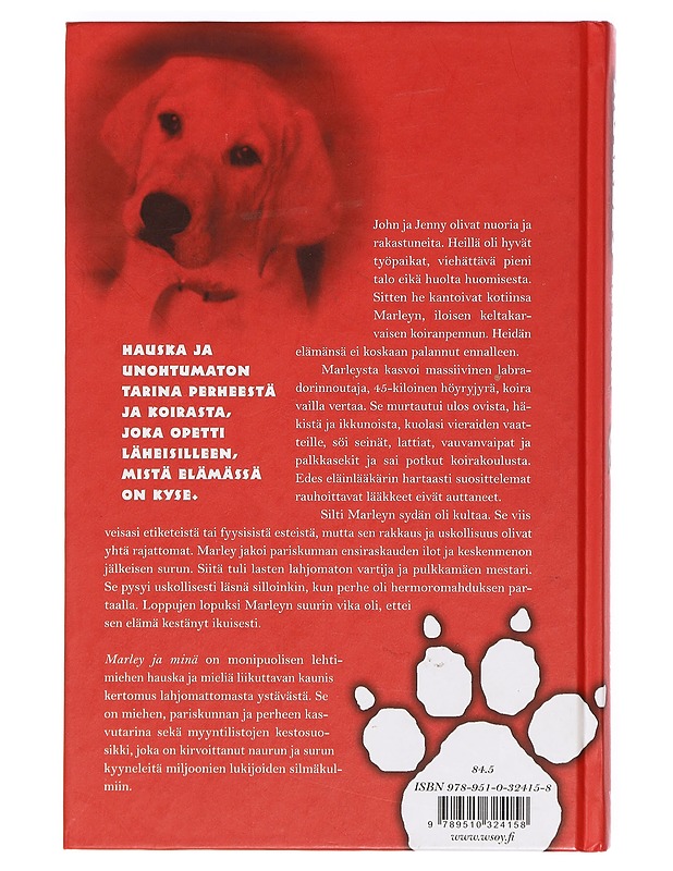 Marley ja minä - Grogan, John - Elämäkerrat ja muistelmat - 10105390075 - 1