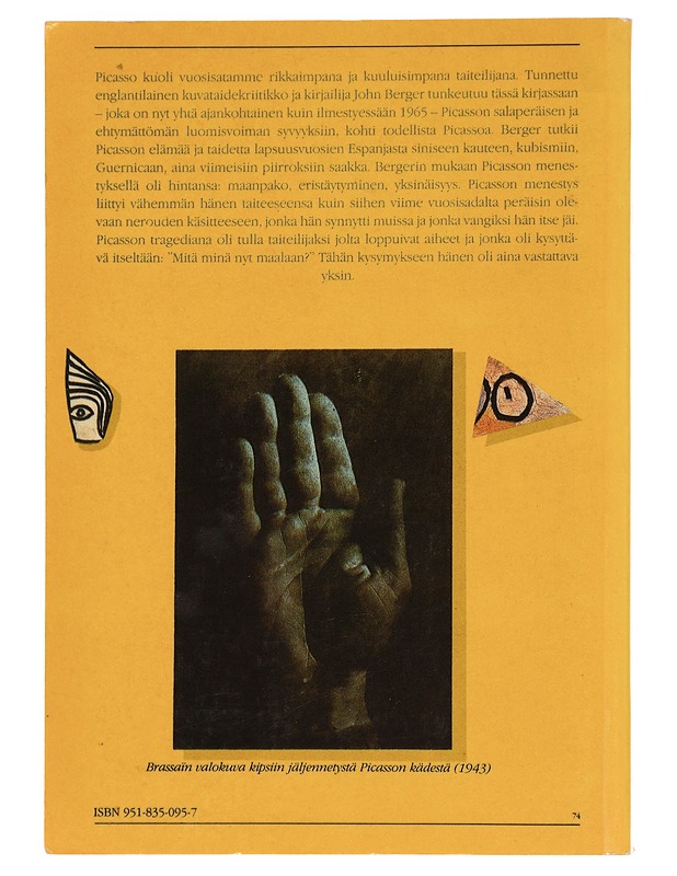 Picasson noutu ja tuho - John Berger - Elämäkerrat ja muistelmat - 10105390078 - 1