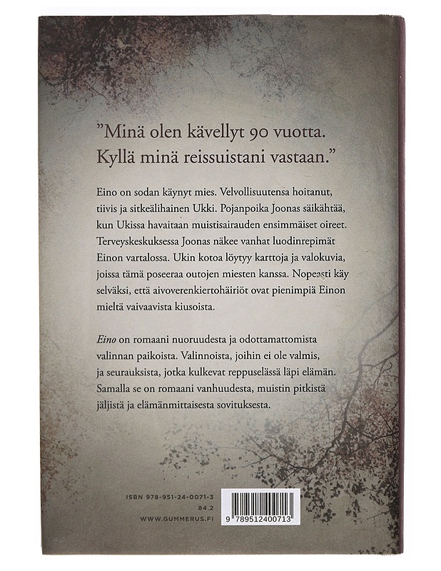 Eino - Matti Rönkä - Romaanit ja novellit - 10105390090 - 1