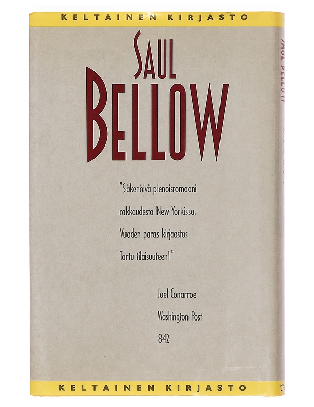 Varkaus - Bellow, Saul - Romaanit ja novellit - 10105390092 - 1