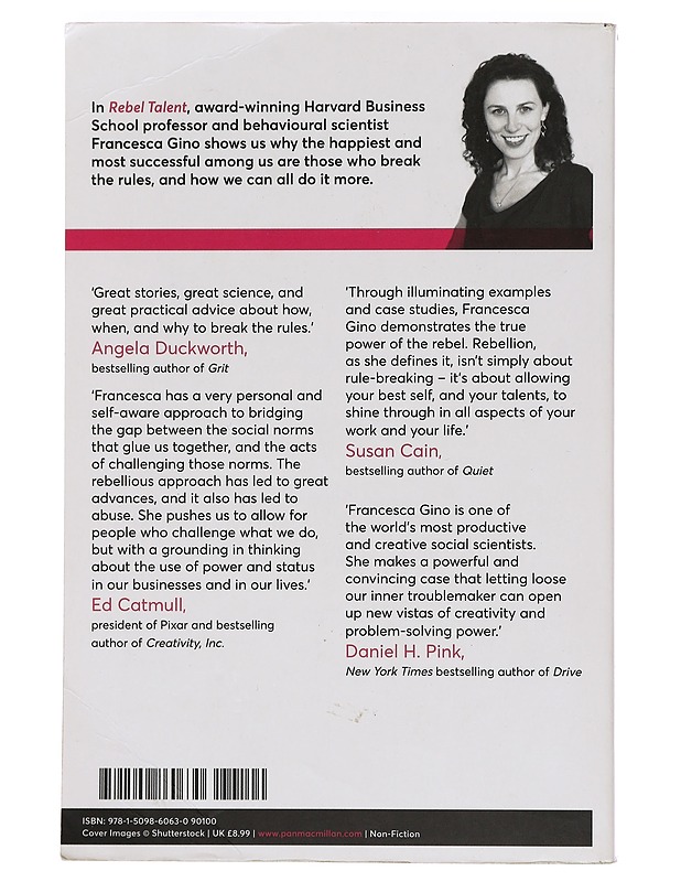 Rebel talent : why it pays to break the rules at work and in life - Francesca Gino - Tietokirjat ja oppaat - 10105390123 - 1