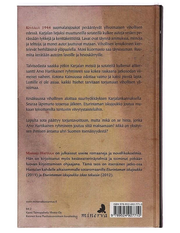 Eturintaman iskujoukon torjuntavoitto - Markku Hattula - Romaanit ja novellit - 10105390139 - 1