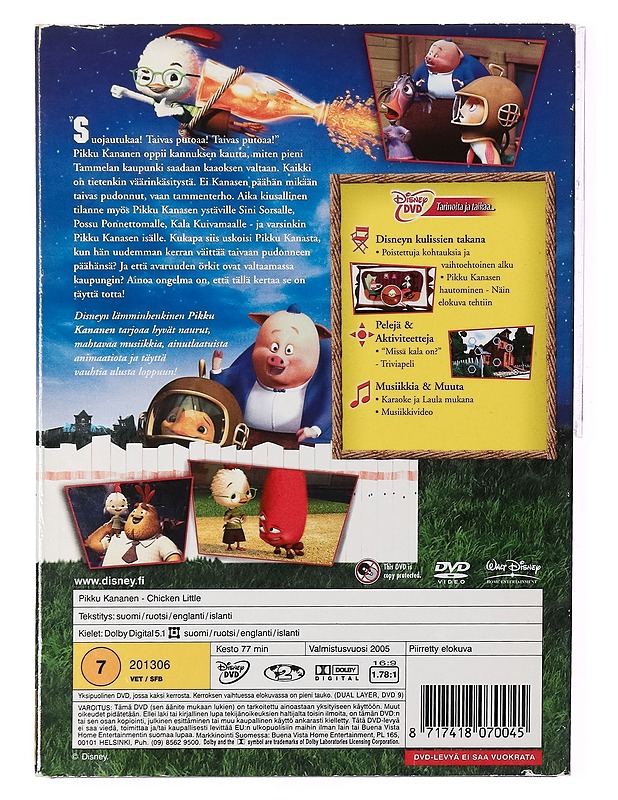 Pikku Kananen - DVD - DVD-elokuvat - 10105390156 - 1