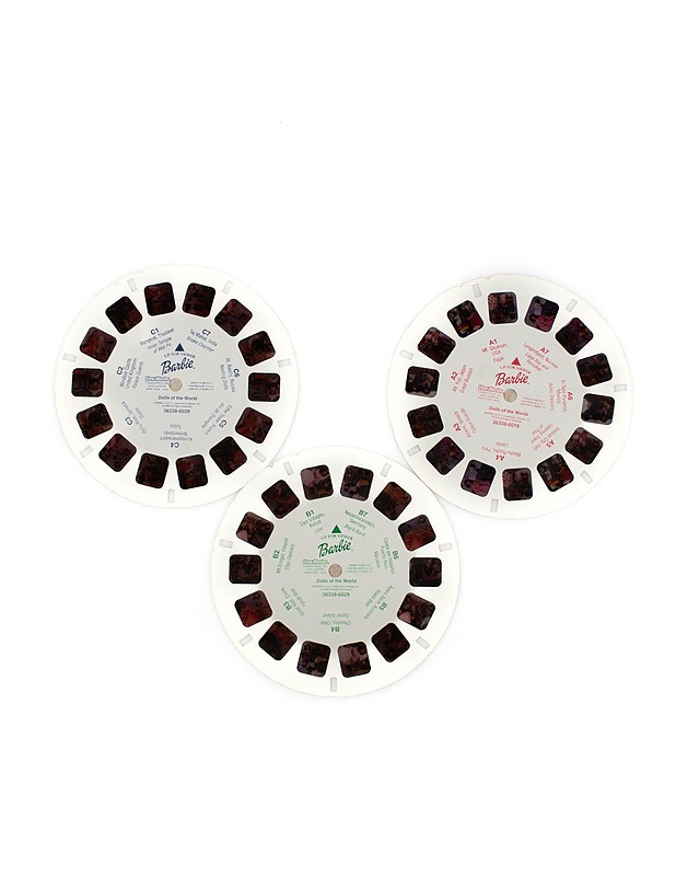 VIEW-MASTER Barbie Dolls of the World kuvakiekot, 3 kpl - Koriste-esineet - 10105390160 - 1