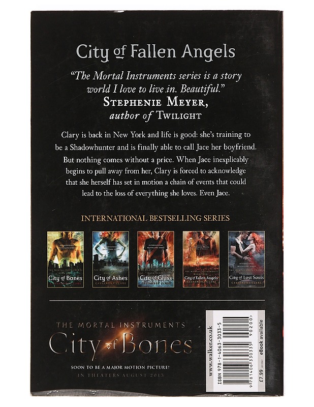 City of fallen angels - Cassandra Clare - Fantasia- ja scifi - 10105390163 - 1