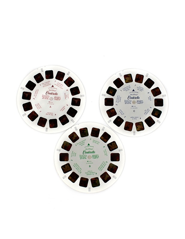 DISNEY View-Master Cinderella kuvakiekot, 3 kpl - Koriste-esineet - 10105390176 - 1