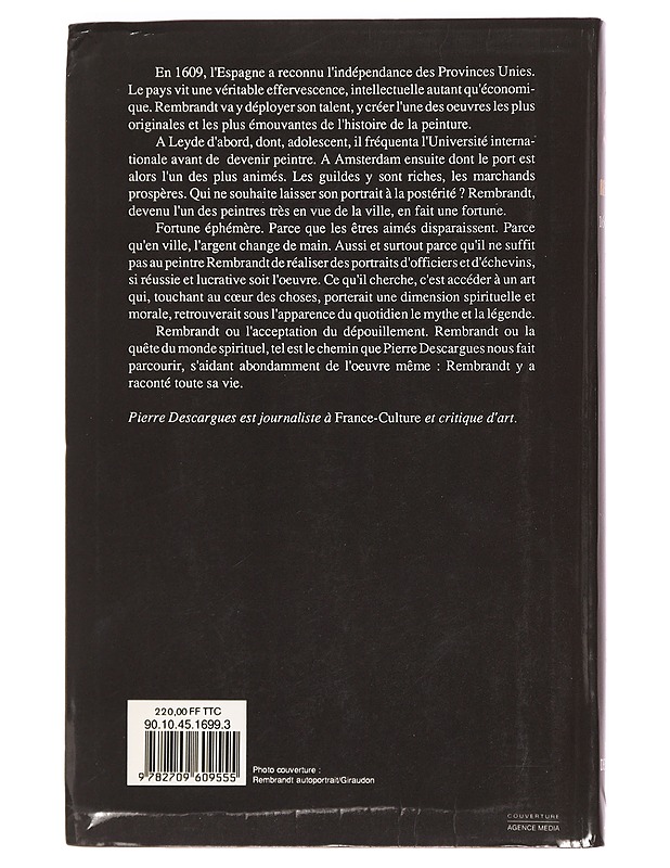 Rembrandt: Biographie - Pierre Descargues - Elämäkerrat ja muistelmat - 10105390201 - 1
