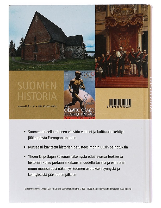 Suomen historia : jääkaudesta Euroopan unioniin - Jouko Vahtola - Historiakirjat - 10105390224 - 1
