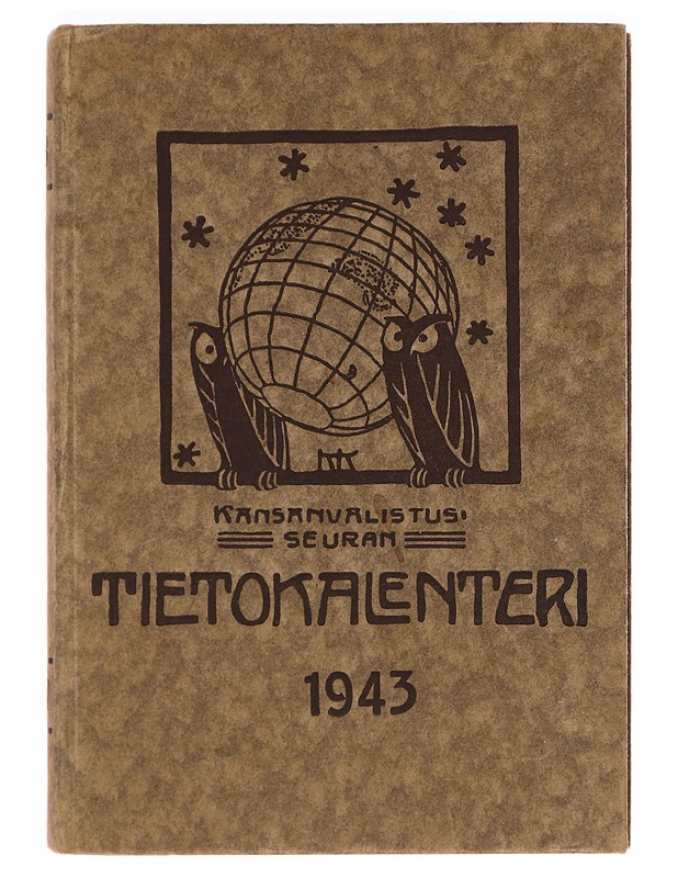Kansanvalistusseuran tietokalenteri 1943 - Tietokirjat ja oppaat - 10105390229 - 0