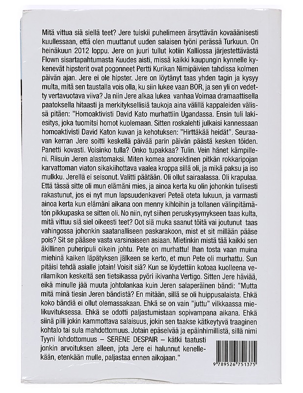 Homodekkari : homomurhista - Harald Birger Olausen - Romaanit ja novellit - 10105390252 - 1