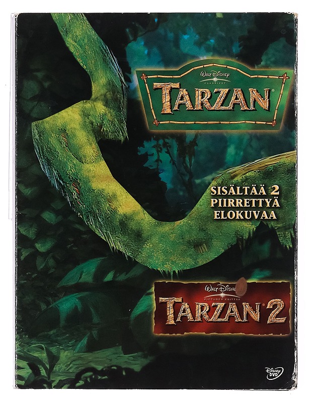 Tarzan + Tarzan 2 - DVD - DVD-elokuvat - 10105390278 - 0