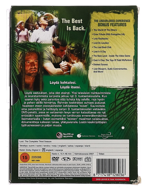 Lost: The complete third season 3 - DVD - DVD-elokuvat - 10105390312 - 1