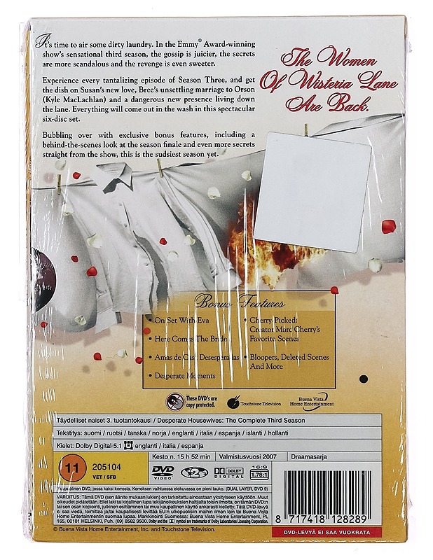 Desperate Housewives: The Complete Third Season - DVD - DVD-elokuvat - 10105390325 - 1