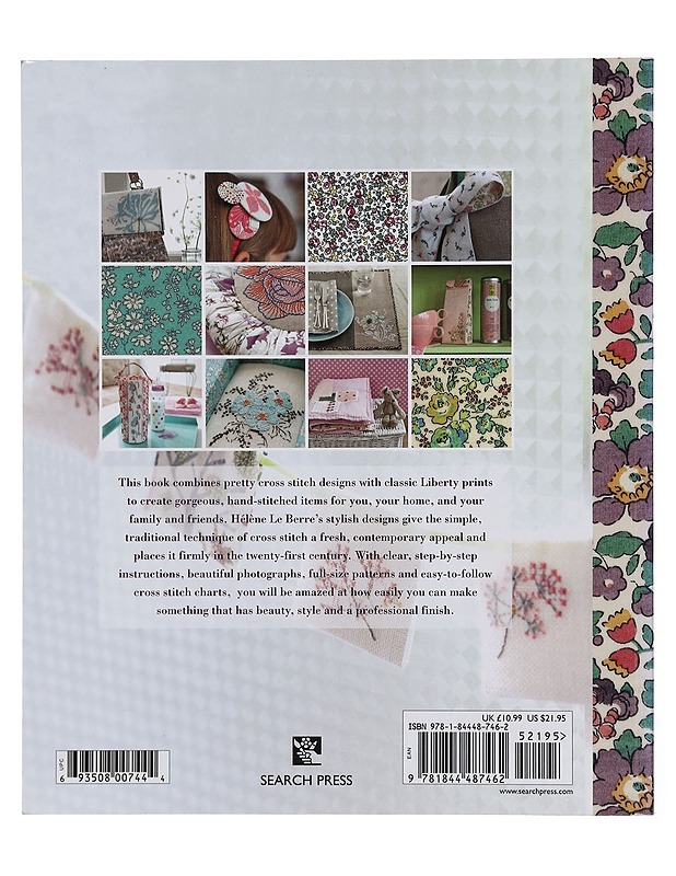 Liberty cross stitch : 24 designs to sew - Helene Le Berre - Tietokirjat ja oppaat - 10105390331 - 1