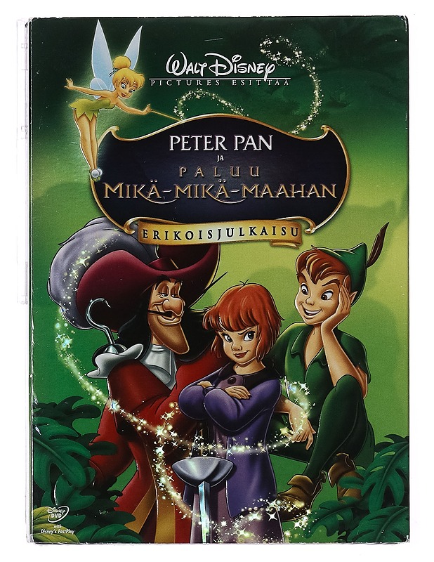 Peter Pan ja paluu mikä-mikä-maahan - DVD - DVD-elokuvat - 10105390369 - 0