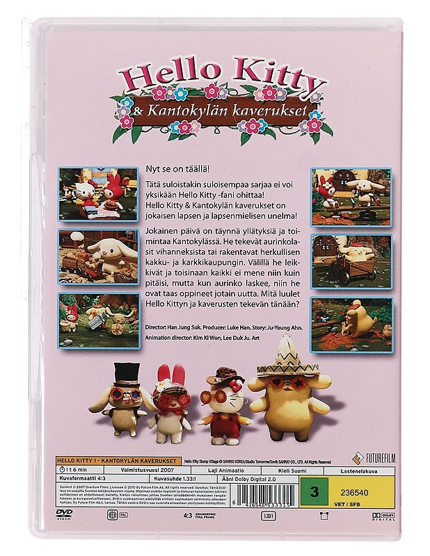 Hello Kitty 1 Kantokylän kaverukset - DVD - DVD-elokuvat - 10105390384 - 1