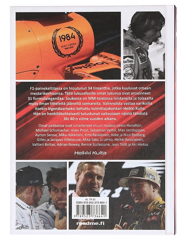 F1 legendat - Heikki Kulta - Elämäkerrat ja muistelmat - 10105390411 - 1