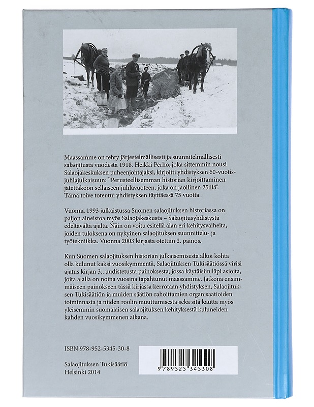 Suomen salaojituksen historia - Heikki Aarrevaara - Historiakirjat - 10105390425 - 1
