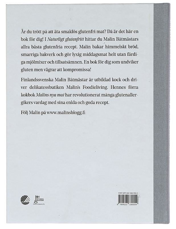 Naturligt glutenfritt - Båtmästar, Malin - Ruokakirjat - 10105390445 - 1