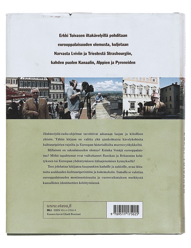 Iltakävelyllä - Erkki Toivanen - Elämäkerrat ja muistelmat - 10105390448 - 1