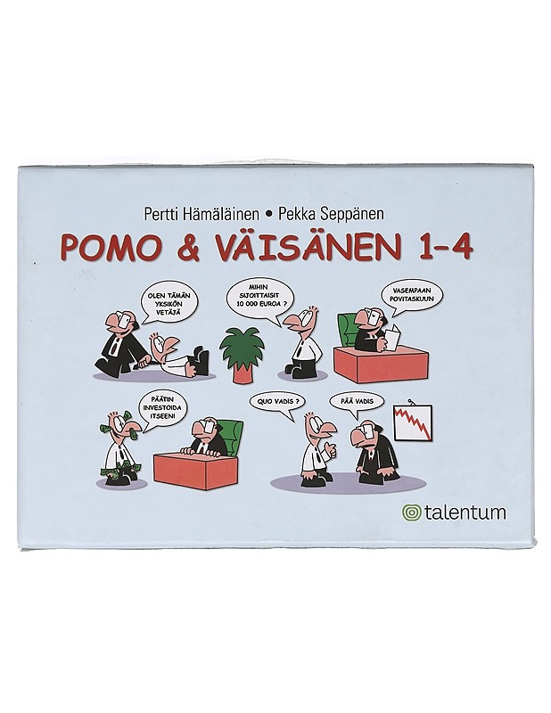 Pomo & Väisänen 1-4 - Pertti Hämäläinen, Pekka Seppänen - Sarjakuvat - 10105390474 - 0