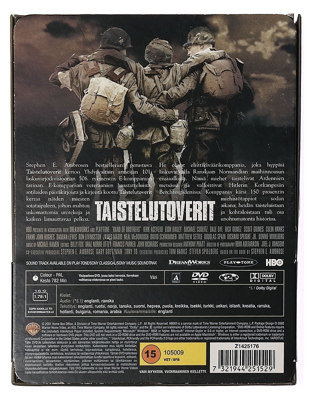 Band Of Brothers - DVD - DVD-elokuvat - 10105390509 - 1