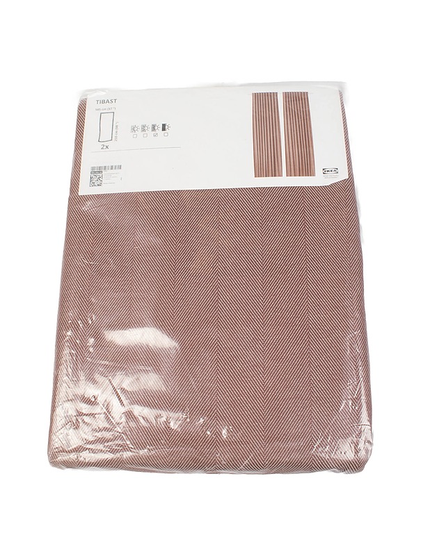 IKEA Tibast verho, 145x250 cm, 2 kpl - Verhot ja kapat - 10105390555 - 0