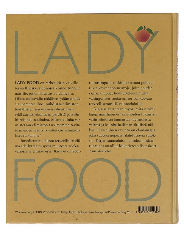 Lady food : tee ihmeitä elimistöllesi - Berg, Susan G. - Tietokirjat ja oppaat - 10105390572 - 1