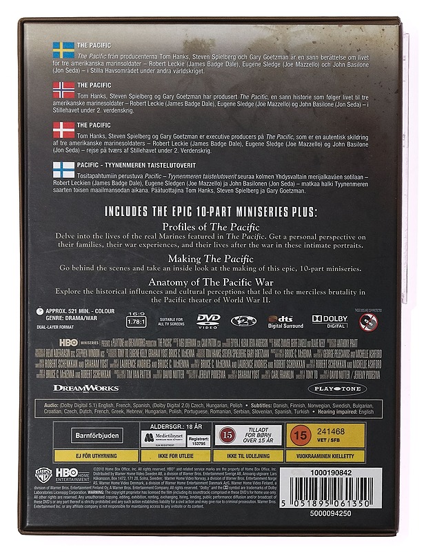 The Pacific - DVD - DVD-elokuvat - 10105390599 - 1