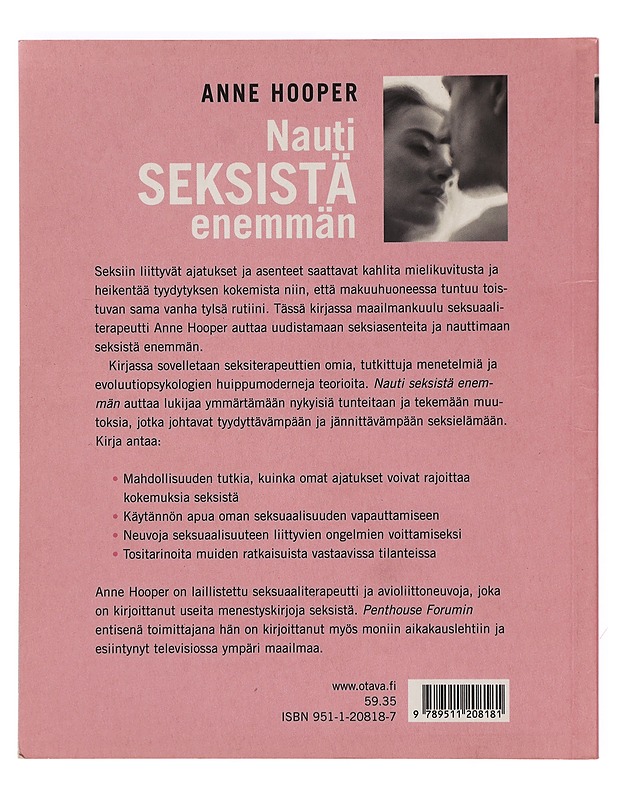 Nauti seksistä enemmän - Hooper, Anne - Tietokirjat ja oppaat - 10105390602 - 1