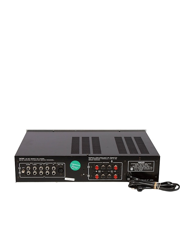 NIKKO NA-390II stereovahvistin - Vahvistimet ja soitintarvikkeet - 10105390716 - 1