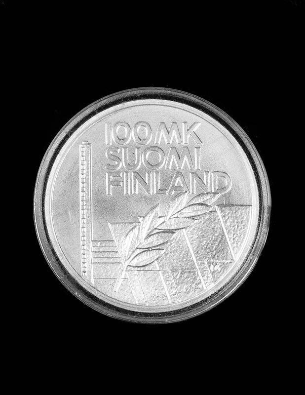 100 markkaa 1994 Yleisurheilun EM-kilpailut Helsingissä - Muut sisustustavarat - 10105390731 - 0
