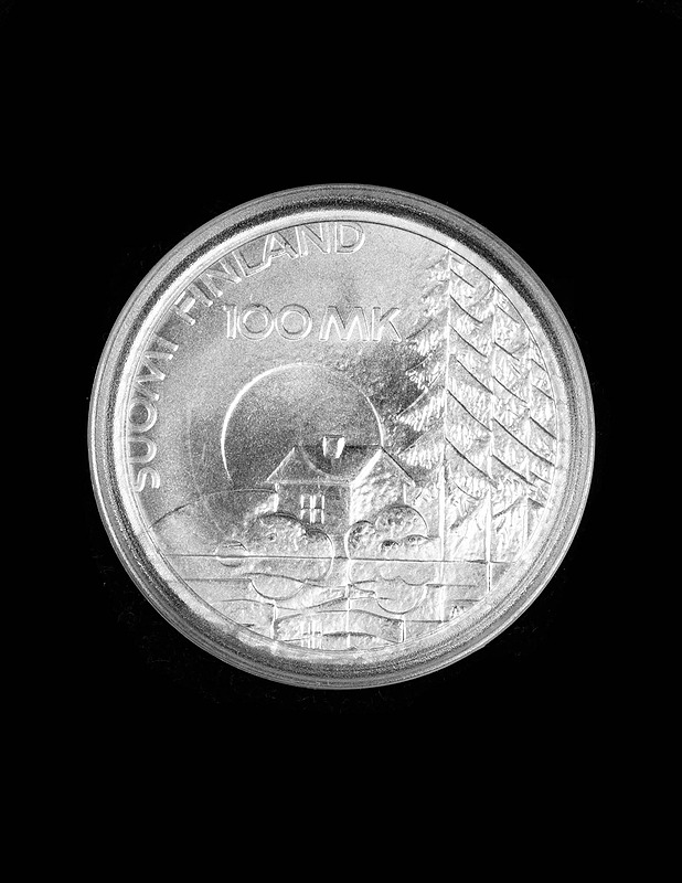 100 markkaa 1990 Sotainvalidien Veljesliitto 50 vuotta - Muut sisustustavarat - 10105390736 - 0